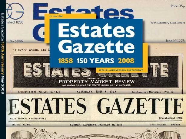 Announcement Concerning the Future of Estates Gazette (EG) in the United Kingdom