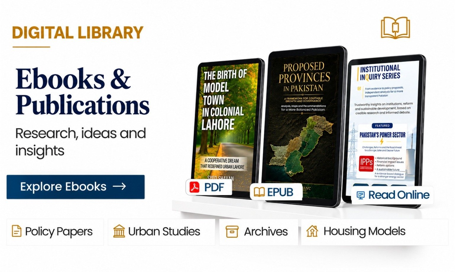 Digital Library — Ebooks and Publications