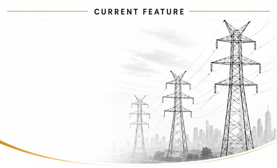 IPPs Syed Shayan Report with electricity transmission towers