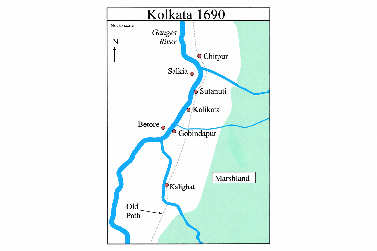 A Trading Settlement on the Hooghly Begins a Chapter in the Urban Transformation That Eventually Shaped Modern Kolkata