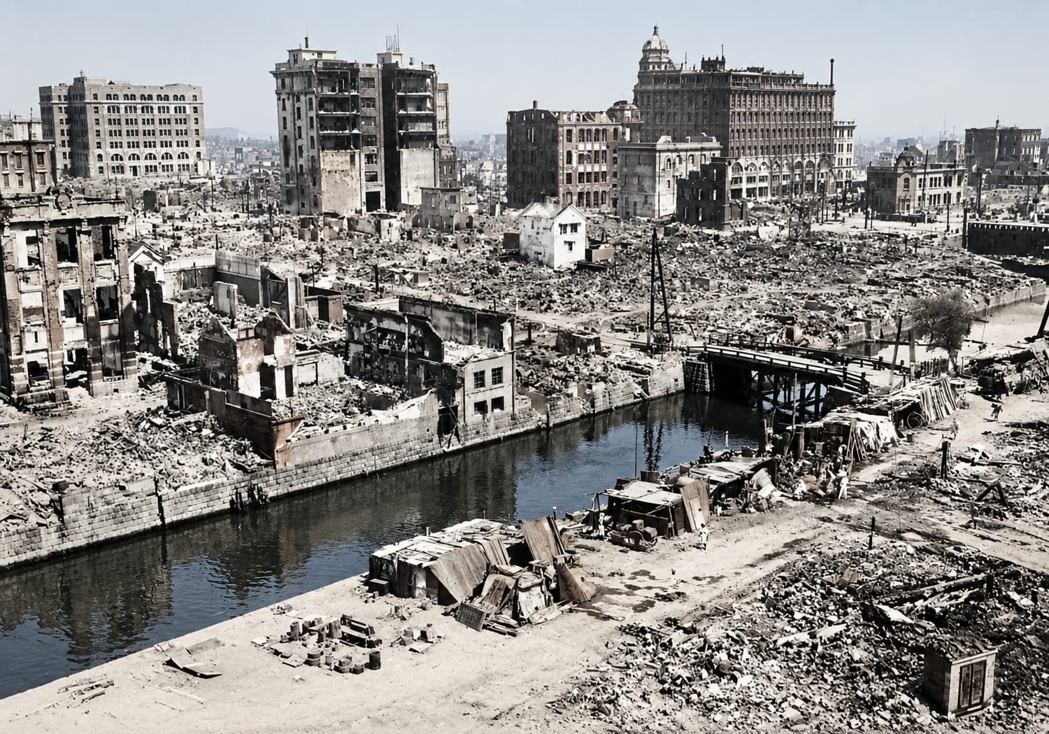 Tokyo Begins Rebuilding a City from the Ashes