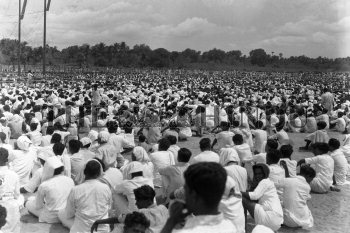 Historic community meeting in Model Town Lahore 1930