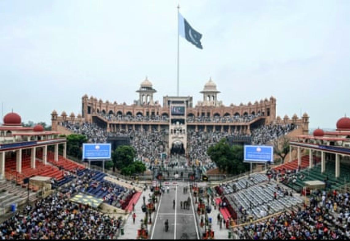 Maryam Nawaz inaugurates new arena at Wagah Border