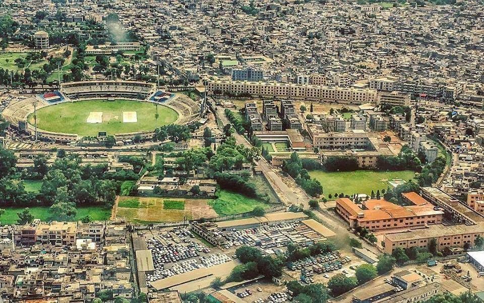 Residential street in Satellite Town Rawalpindi