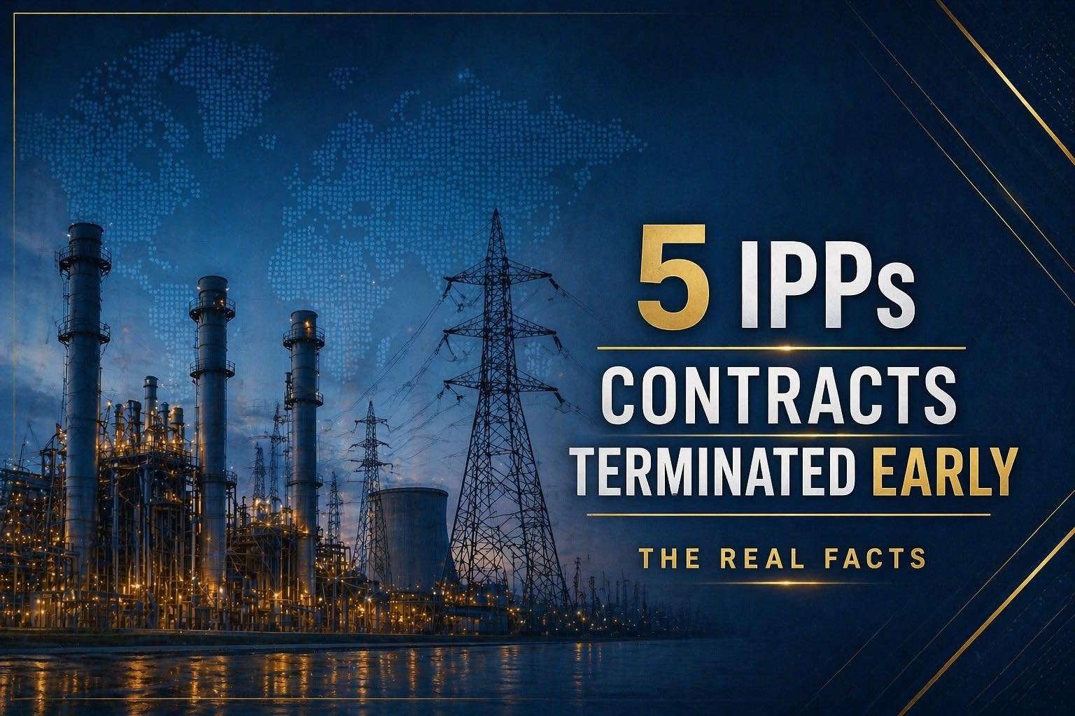 🔲Five IPPs Have Been Terminated Before Matur...