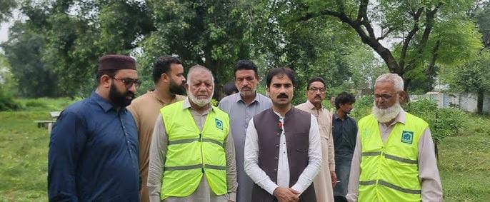 Beautification and Green Belt Expansion on Multan Road in Pattoki.
