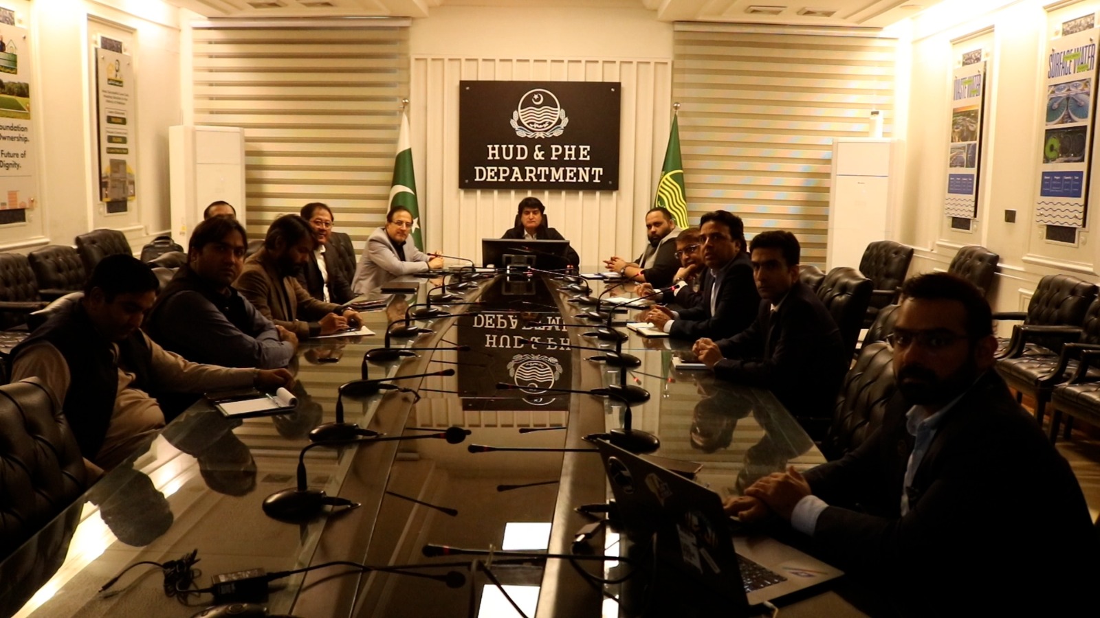 High Level Meeting at Housing Department Reviews Ongoing RUDA Projects