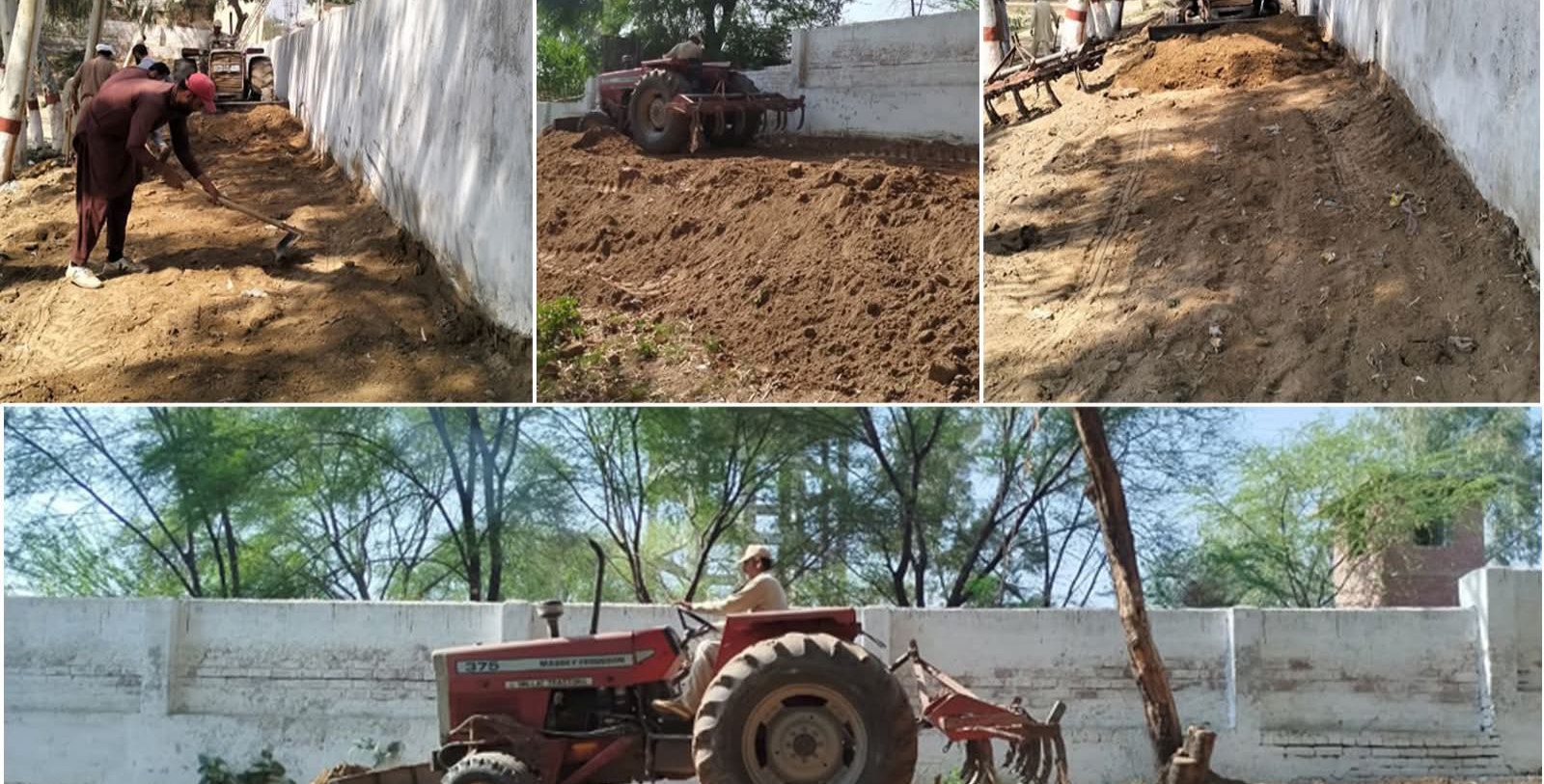 Rehabilitation Work on Muhammad Khan Park, Chunian Continues