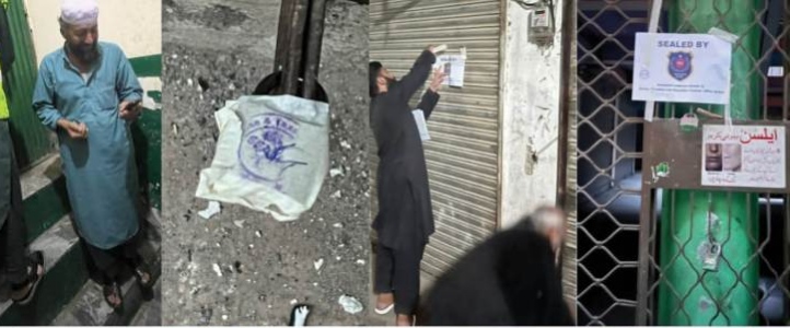 KP Launches Crackdown on Property Tax Defaulters, Multiple Properties Sealed