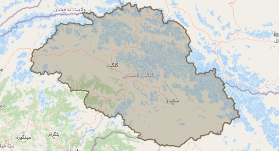 Gilgit-Baltistan Map